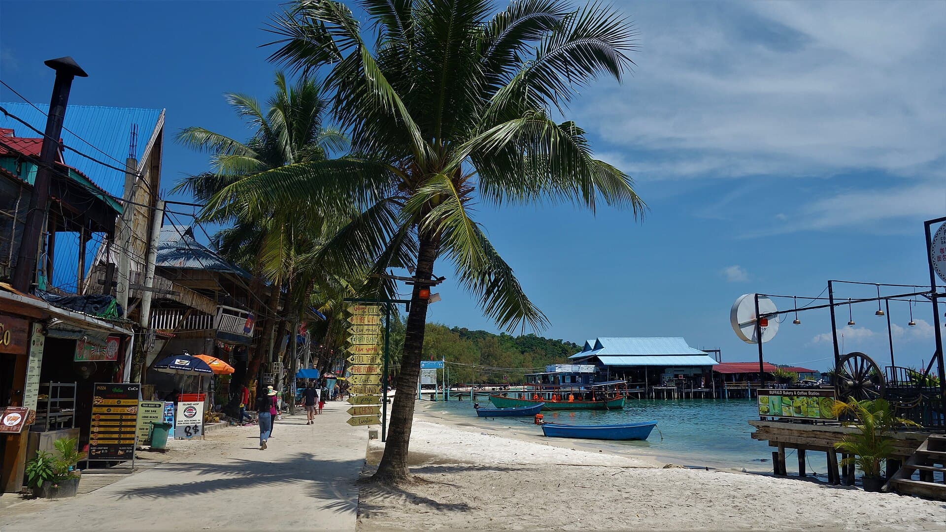 A beach on Koh Rong island