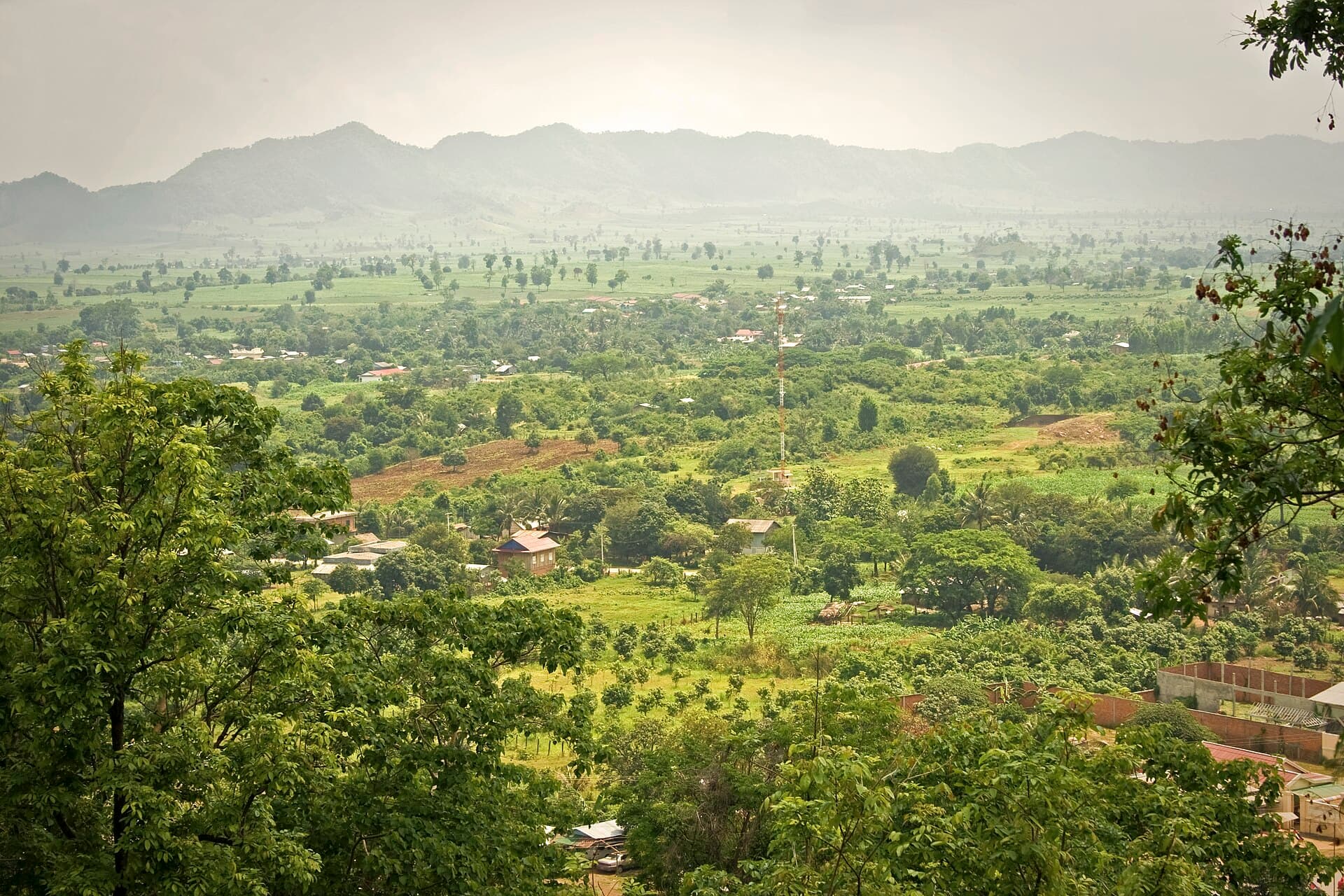 View from Phnom Yat, Pailin