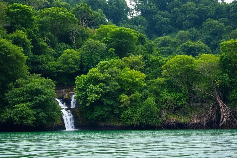 Koh Kong province landscape, Cambodia