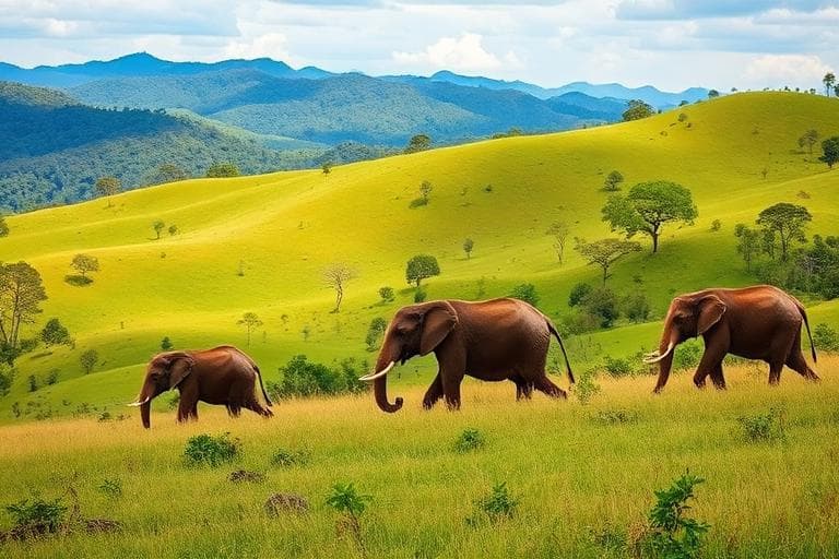 Mondulkiri province landscape, Cambodia