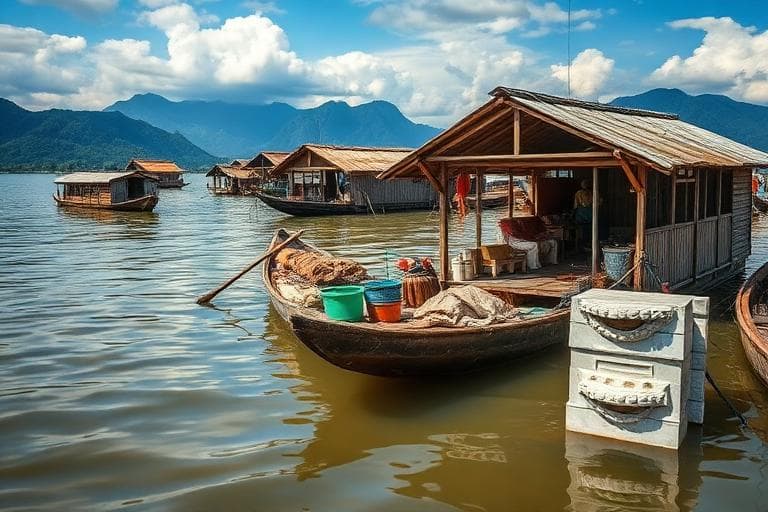 Pursat province landscape, Cambodia