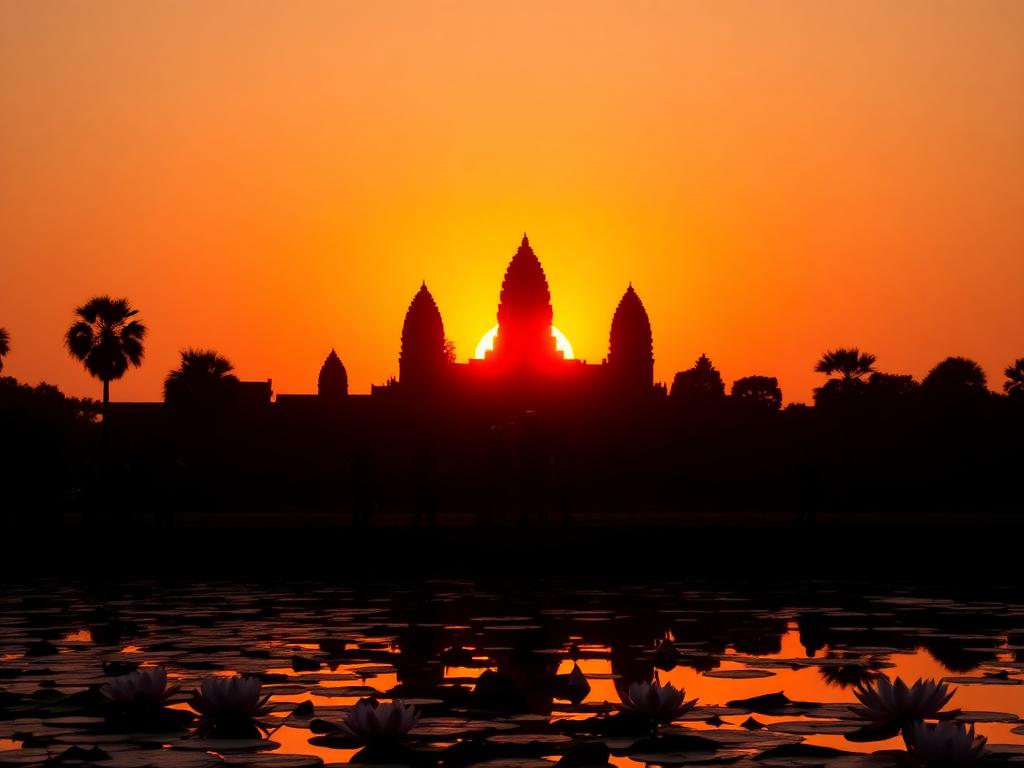 Angkor sunrise tour