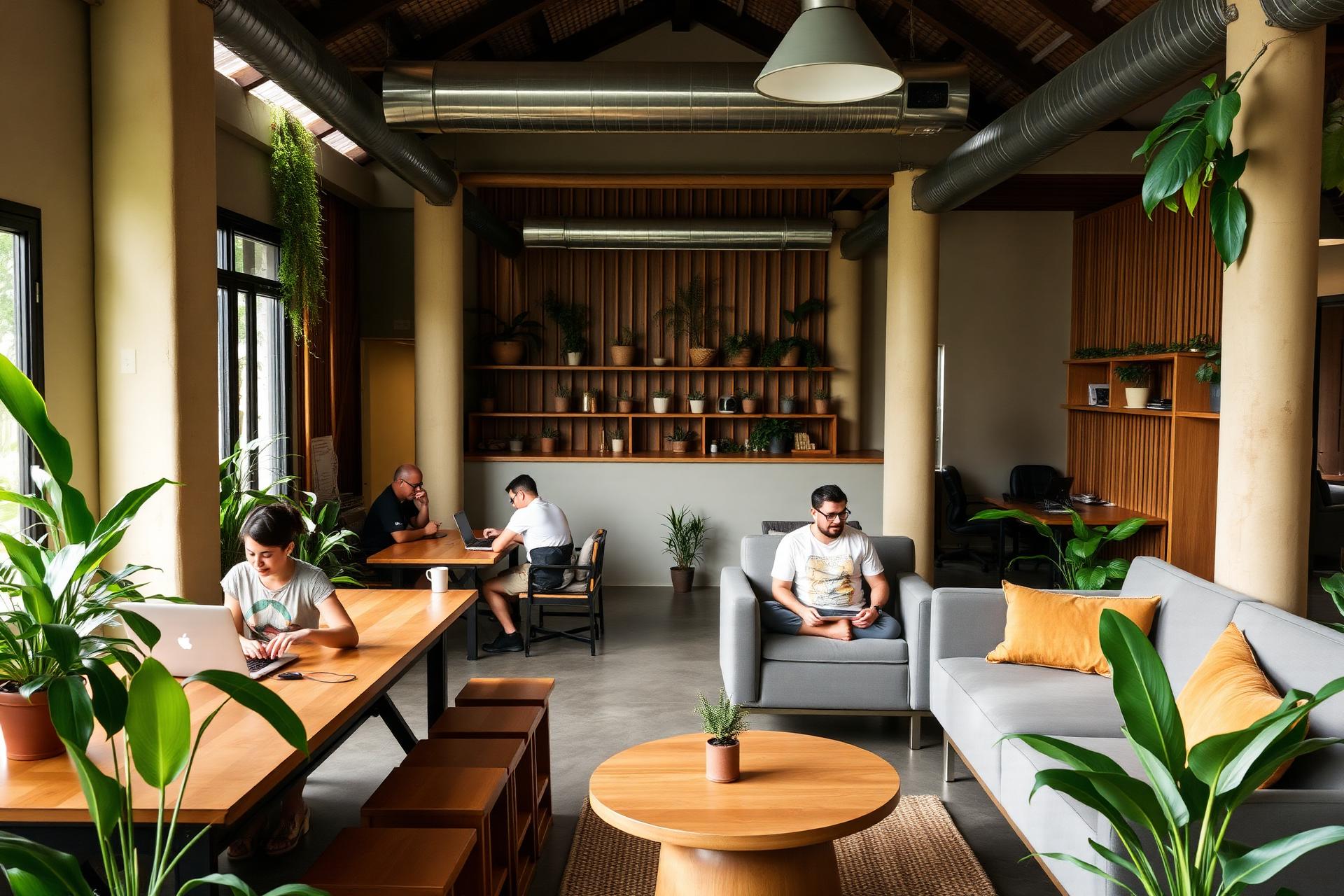 Coliving common area