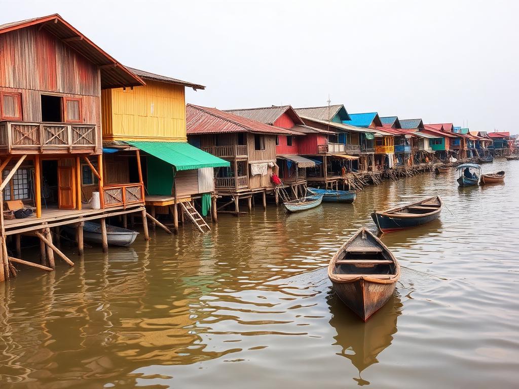 Floating village