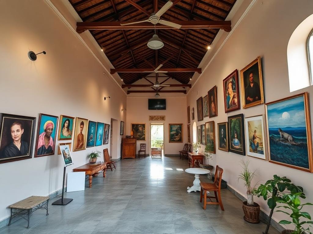 The Hub Battambang - Art gallery exhibition