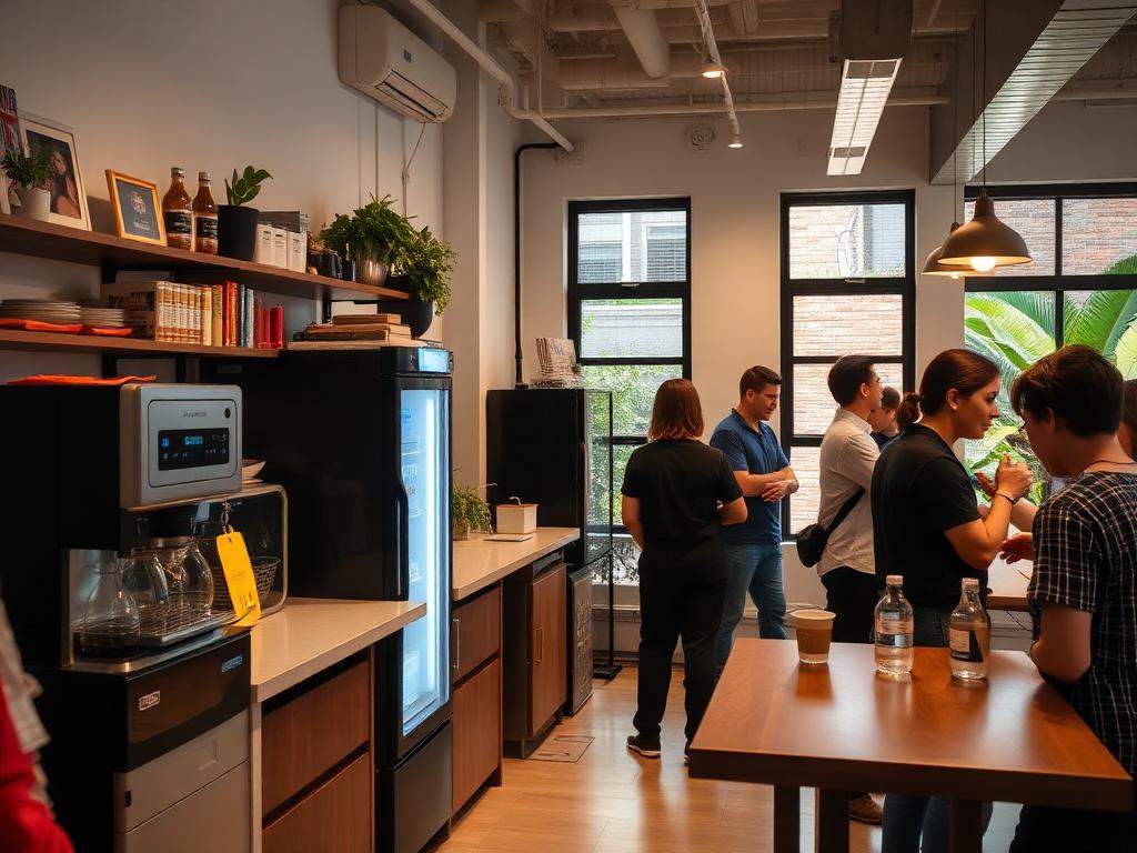 Impact Hub Phnom Penh - Community kitchen area