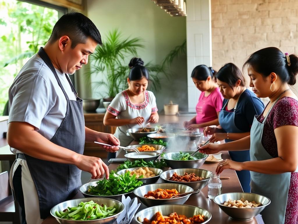Jaan Bai Work Lounge - Community cooking class