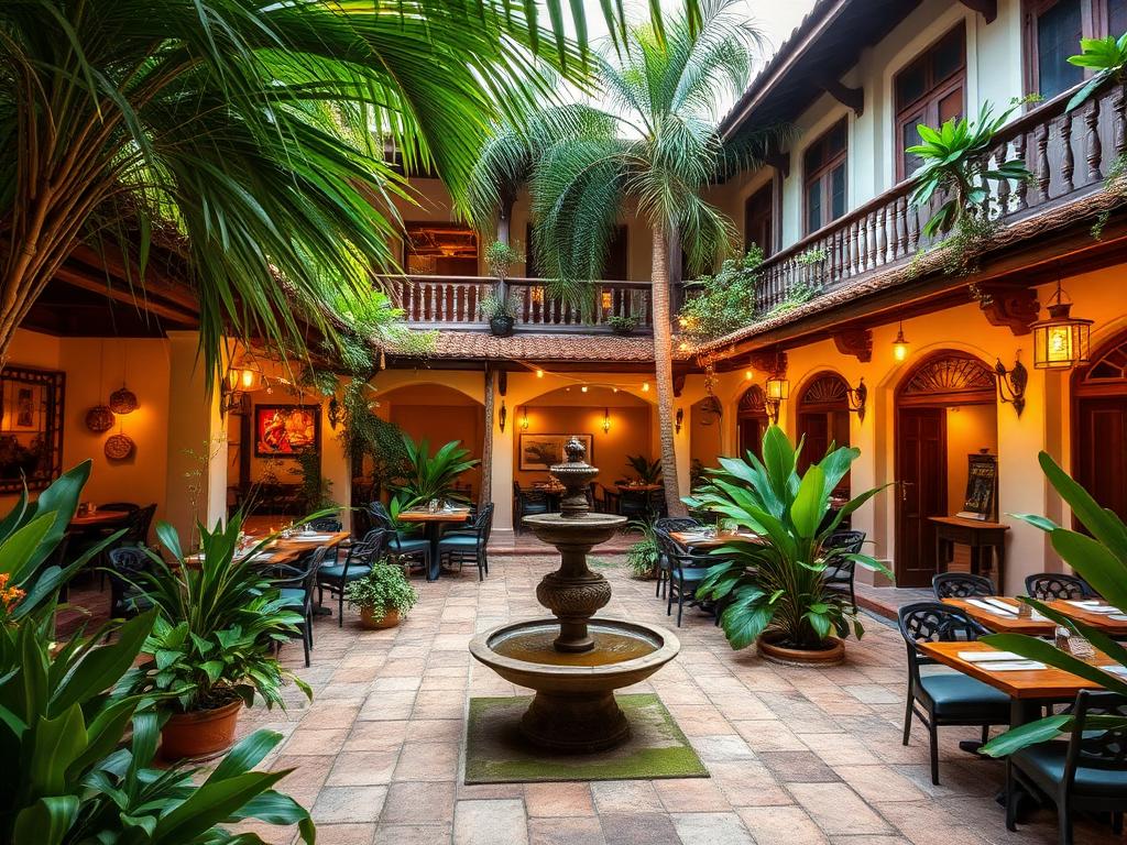 Jaan Bai Work Lounge - Courtyard garden