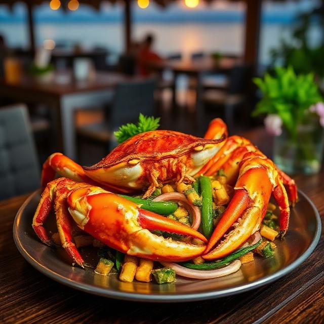 Kampot Pepper Crab — ក្ដាមឆា