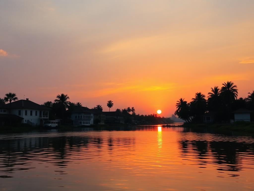 Kampot riverside