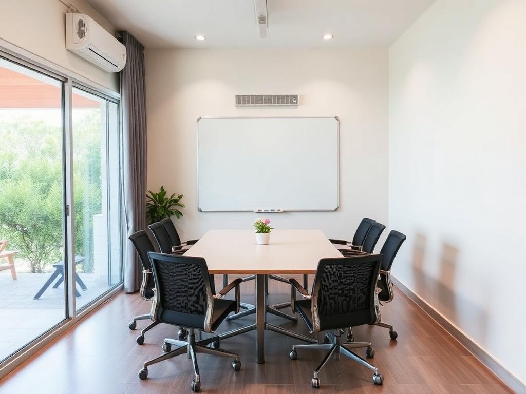 Kampot Coworking Hub - Air-conditioned meeting room