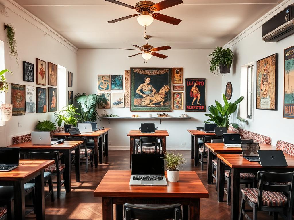 Kinyei Café & Workspace - Social enterprise cafe workspace