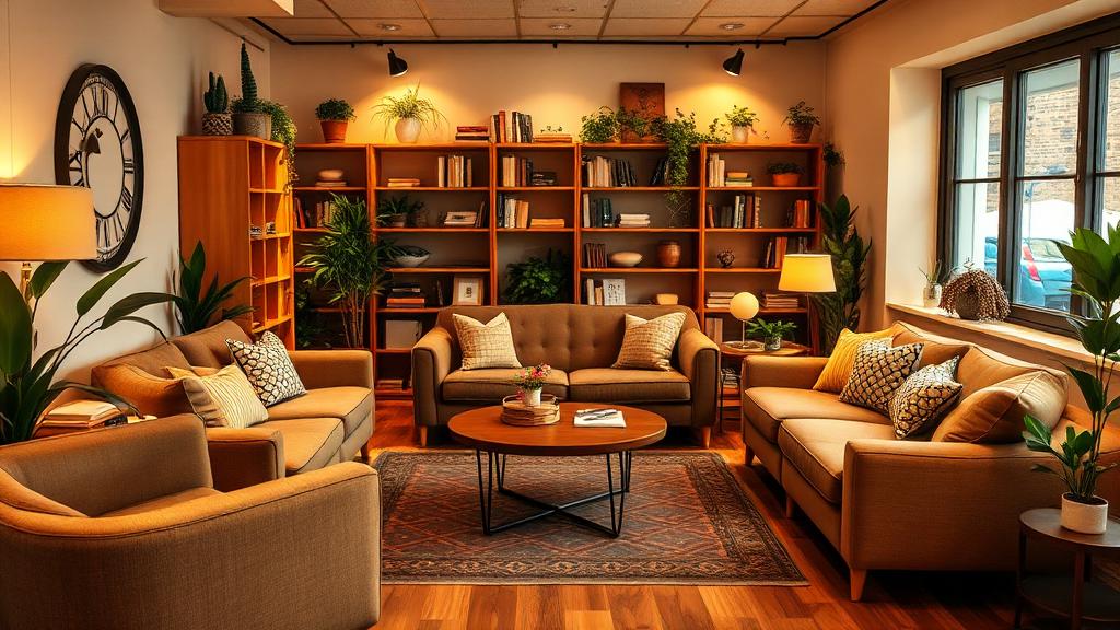 Level Up - Cozy lounge area