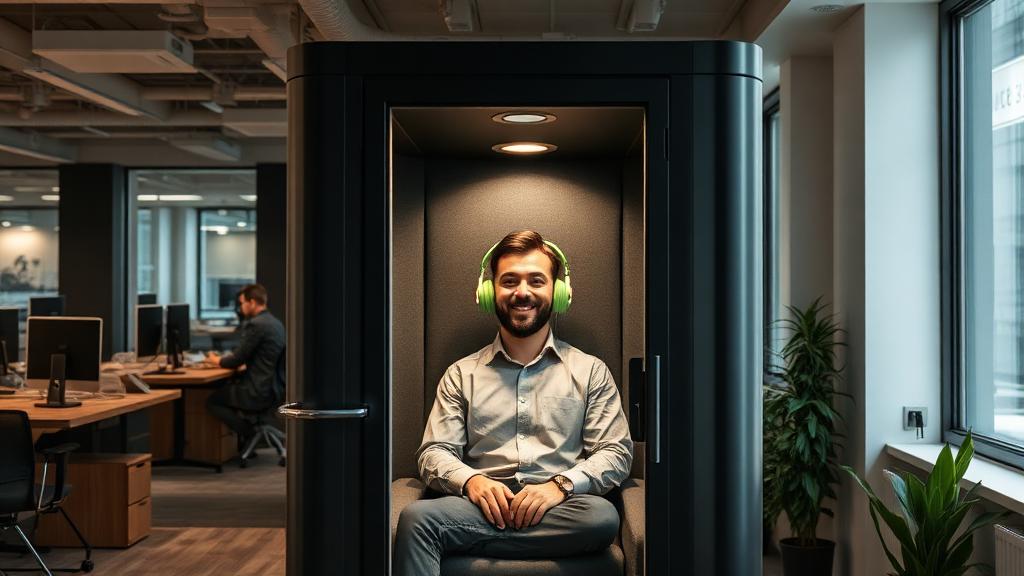 Level Up - Private phone booth