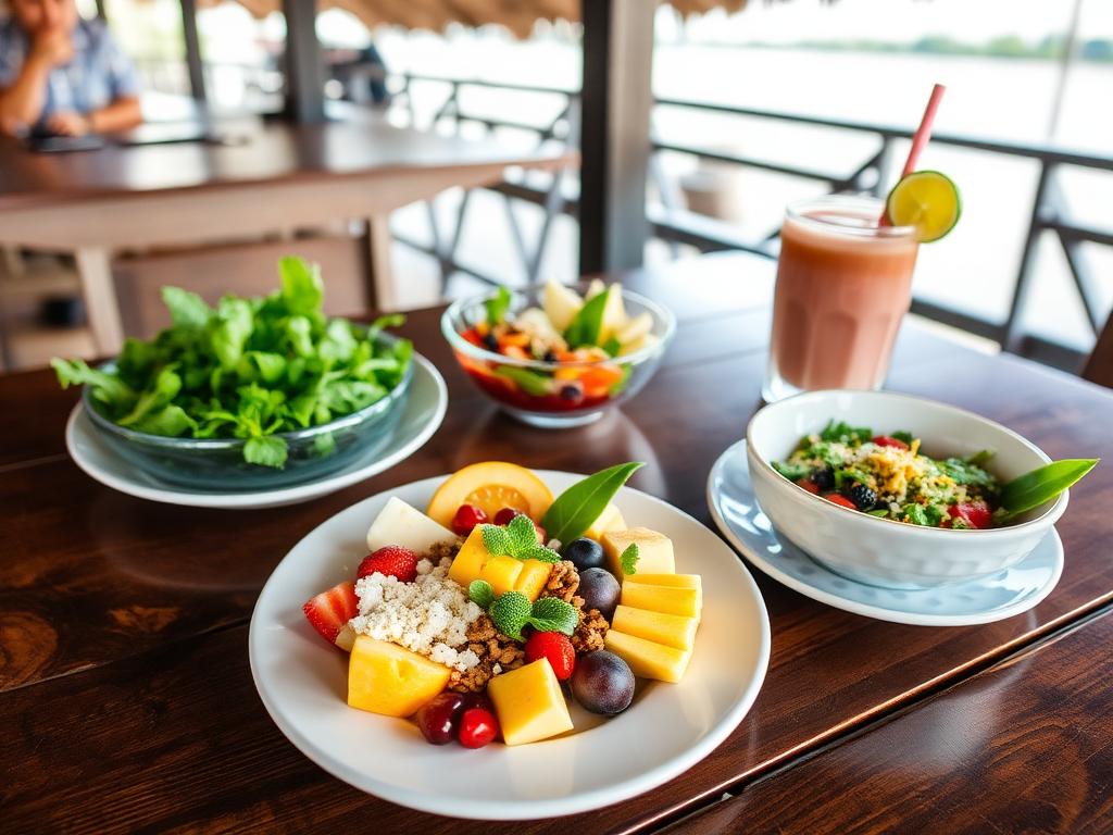Riverside Balcony Café - Fresh healthy food
